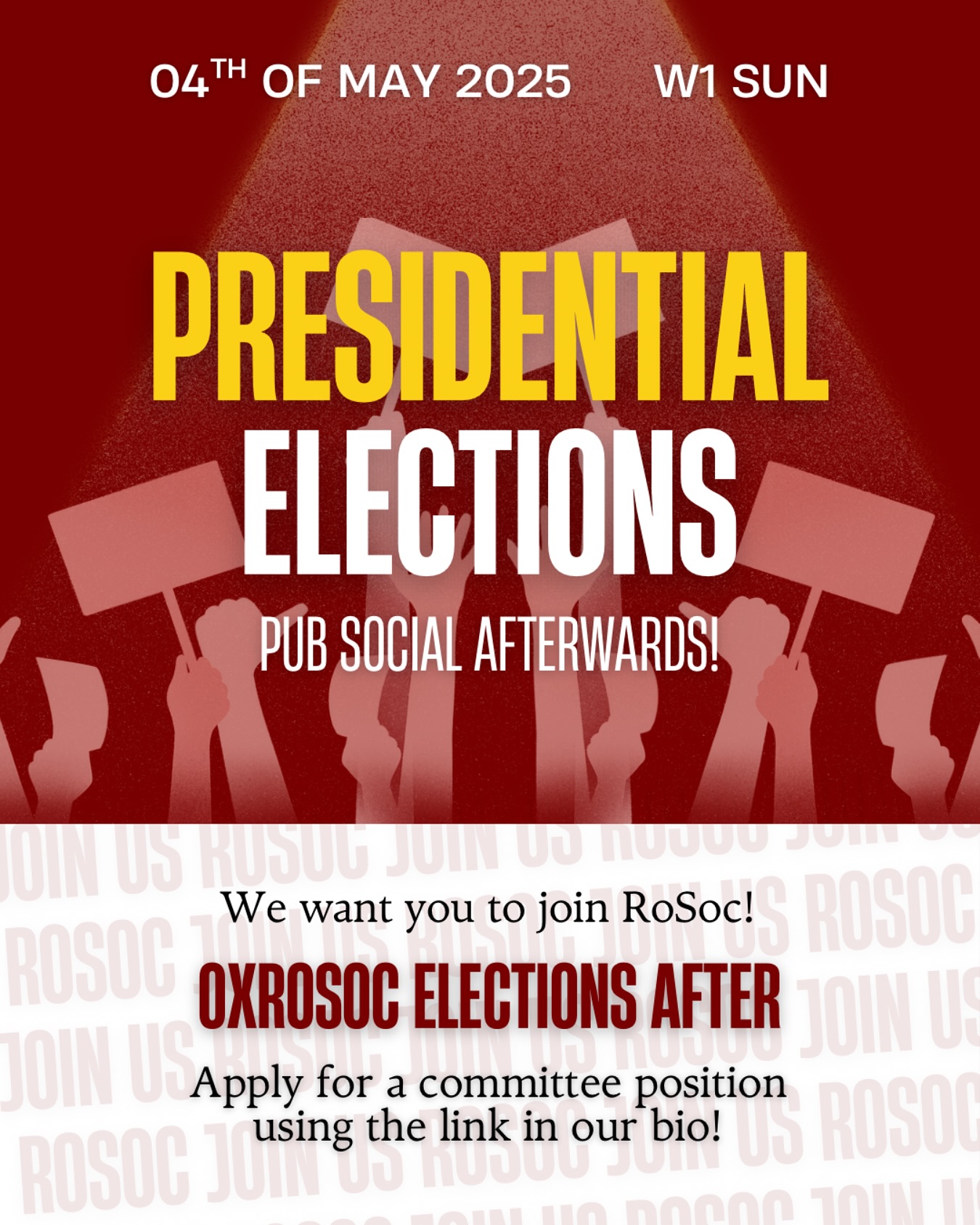 Presidential Elections, first round