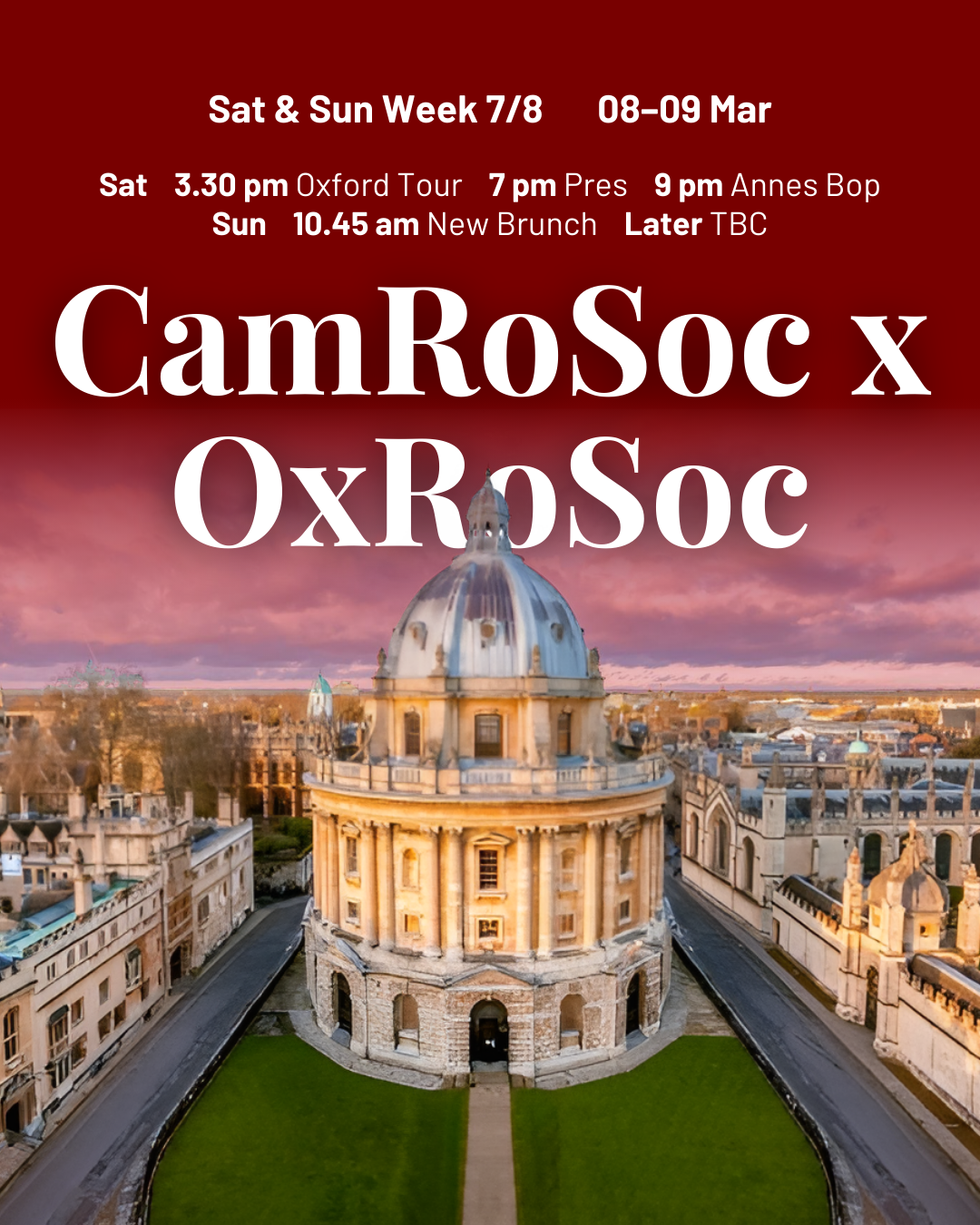 Cambridge Romanian Society Joint Weekend