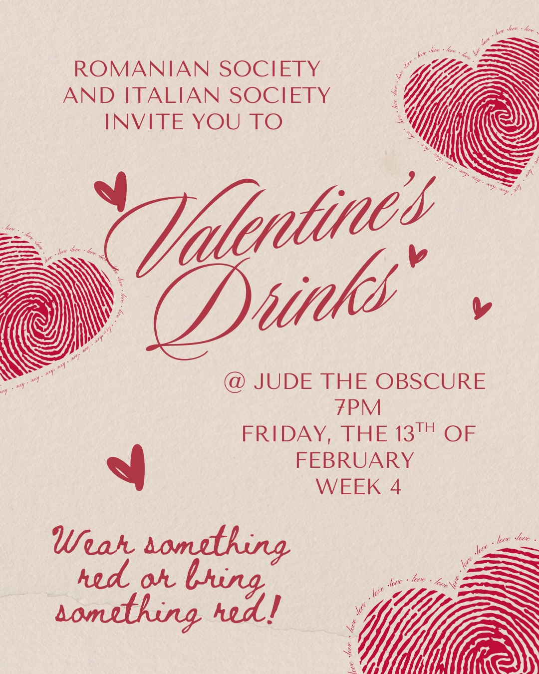Valentine's Day Drinks