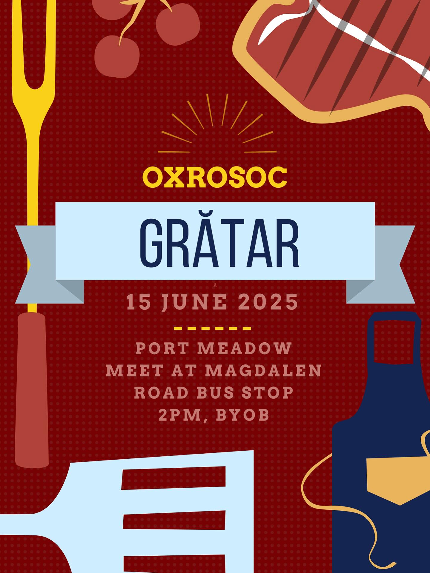 OxRoSoc Barbecue